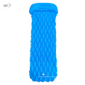 NPOT China factory supply sleeping pad insulated inflatable camping mat sleeping pad inflatable with Pillow